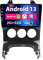 SXAUTO Android 13 IPS Autoradio para Peugeot 3008/5008 (2009-2016) - 2G+32G - Inalámbrica CarPlay/Android Auto - Gratis Cámara Trasera - WiFi Dab Fast-Boot Volante DSP Split-Screen - 9 Pulgada 2 DIN