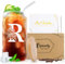 Psukhai A-Z 26 Initial Personalised Birthday Gifts for Women Girlfriend Best Friend Her Mum Sister Friendship Teacher Valentines Christmas Gifts for Dad Him Men, Iced Coffee Cup Gift with Lids Straws
