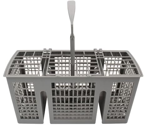 Generic 1/2 Dishwasher Cutlery Basket - Cutlery Basket Ideal, Dishwasher Utensil Holder, Replacement, Cage Dishwasher Basket For Fits Knives Forks Spoons Hotel Dining Room Home Kitchen