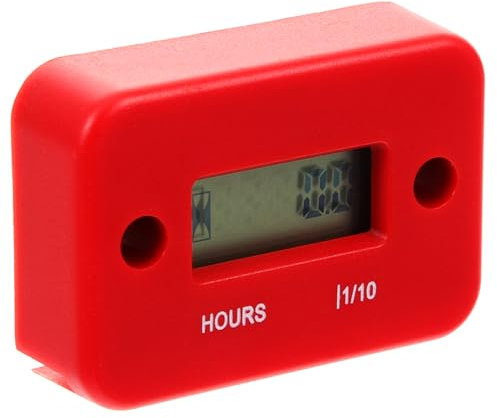PartyKindom Motorcycle Tachometer Speedometer for Motorcycle Marine Tachometer Motorcycle Rev Counter Dirt Bike Hour Meter Chainsaw Tachometer Engine Accessory Tiny Tach Timer Abs Small Dynamo