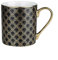 EAXAY Tea Cups， CeramicCoffee Mug, Coffee Mug Light Black Mug Frosted Texture 400ML Large Capacity Coffee Cup Breakfast Milk Cup