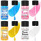 Purpurina Comestible, 4 Colores de Pintura Líquida Purpurina Comestible para Tartas, Purpurina Comestible Reposteria Metálico para Decoración de Tartas, Bebidas, Glaseado, Cócteles, Fresas, 10ml