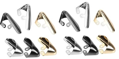 TENDYCOCO 12 Pz Protettore Della Punta Inserto Per Scarpa a Punta Kit Schiacciate Toppa Sostituzione Del Dello Stivale Lucidato Punte Dei Tacchi Berretti Per Scarpe Da Donna Metallo