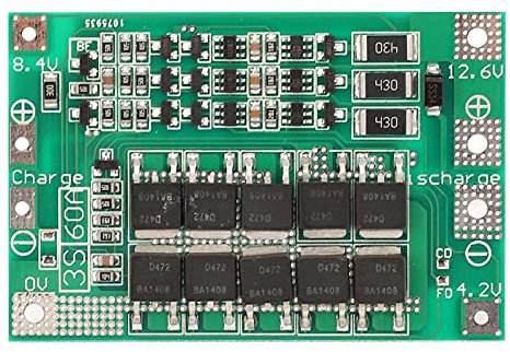 3S 60A Lithium -Batterie -Ladeschutzmodul DC12.6V ausgeglichene Version für elektrische Bohrer Strombatterie