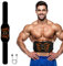 WARDBES Elektrostimulator Muskelstimulator, EMS Muskelstimulator, ABS Trainer/Arm/Beine/Waist/Gesäß Home Gym-Herren/Damen, Elektrostimulator für Bauchmuskeln