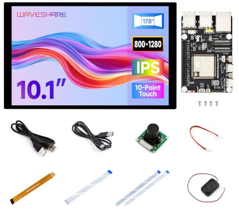 Waveshare ESP32-P4-Module-DEV-KIT-C High-Performance Development Board | ESP32-P4-Module, Based On ESP32-P4 And ESP32-C6, Supports Wi-Fi 6 And BT 5/BLE