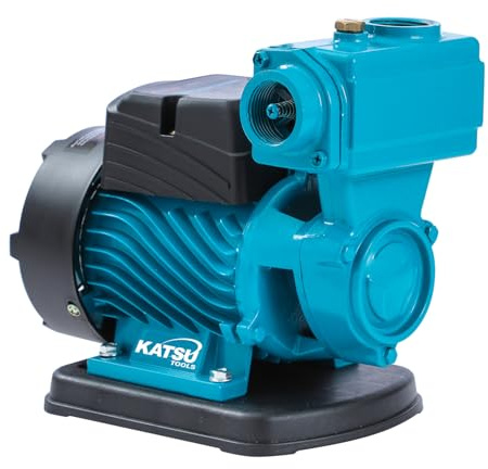 KATSU Tools Water Pressure Booster Pump Self Priming 370W Suitable for Home Household Garden Water Taps 151406