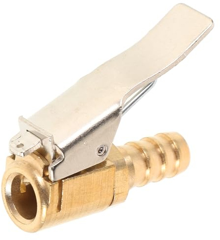 Abaodam Locking Air Chuck Tire Inflator Nozzle 8mm Quick Connect Adapter for Car Tire Pump Accessories Vehicle Inflation Tool Replacement Fittings for Tyre Maintenance