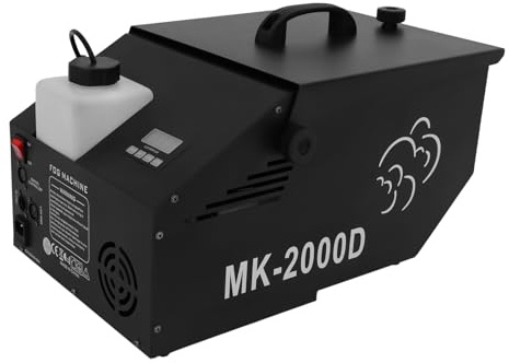 Professionelle Bodennebelmaschine 1200W mit 5000 CFM Leistung und DMX Steuerung für Bühne Event und Hochzeit