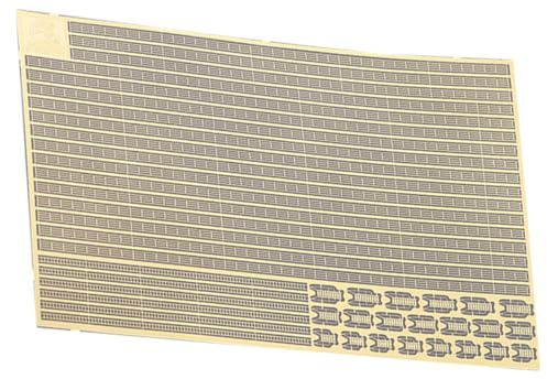 CORHAD 700 Warship Model Pe Photo-etched Railing and Ladder Set, Universal Scale Railings for Model Ship Upgrade, Suitable for Airfix Battle Ship Kits and Hobby Craft