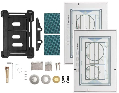 Unsichtbare Fliesen-Druckplatte Betätiger, Nahtlose Integration für Modernes Badezimmerdesign, Kompatibel mit für Geberit für Sigma-Serie, Werkzeuglose Montage, Mit Schneidschablonen und Fräszubehör