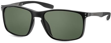 Route 66 Herren Sonnenbrille/Sportliche Sonnenbrille mit Federbügeln
