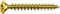 SPAX Universalschraube, 2,5 x 20 mm, 1000 Stück, Kreuzschlitz Z1, Senkkopf, Vollgewinde, 4CUT, YELLOX A2L, 1081020250205