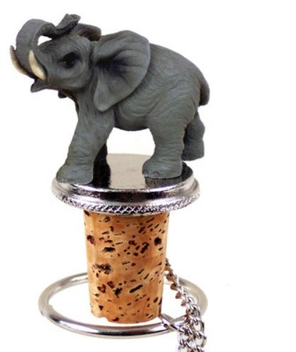 Conversation Concepts Elephant Wine Bottle Stopper - Atb16