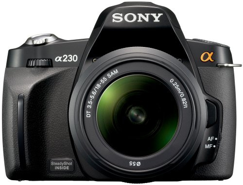 Sony - Alpha A230L, Fotocamera digitale SLR con obiettivo 18-55 mm