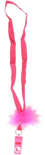 HENBRANDT Hen Night - Pink Whistle - L Plate Design - 1pk