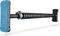 Gymtek Barre de traction pour cadre de porte, antidérapante, sans vis, montable, barre de serrage, équipement de fitness pour la maison, barre fixe d'intérieur avec poignées (Noir et bleu 70-100cm)