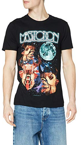 Mastodon Herren T-Shirt Interstella Hunter, Schwarz (Black), XXL