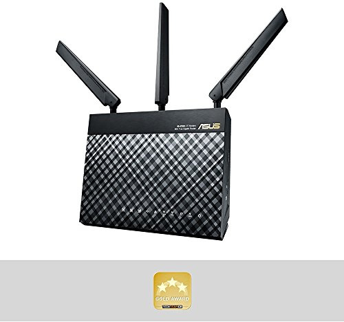 Asus 90IG01H0-BU9000 AC1200 Wireless Modem Router - Black