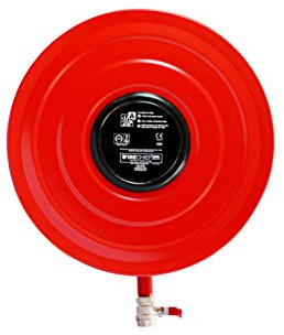Firechief RMFM19 Hose Reel, Fixed Manual, 19 mm, Red