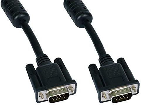 JAFSAL ONLINE VGA Cable - 15 Pin SVGA Male to Male Connector Cable- High Resolution Cable- Ideal For PC Monitor TV Projector Cable Lead- Compatible With any Display with 15pin VGA Port – 20 Meter