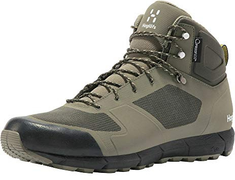 Haglöfs Trekkingschuhe Herren L.I.M Mid Proof Eco wasserdicht, atmungsaktiv, dämpfung Sage Green/deep Woods 9,5 44