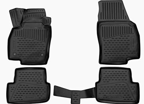 Gummimatten Element Passgenaue Fußmatten Chevrolet Tahoe (Kapitän) 2007-2015 Vorne, Fußmatte nur 2tlg