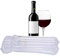 AKLVBL Wine Bottle Protector Bags, 10 Pack Bubble Cushion Wrap Airplane Travel, Safety Shipping Packaging Bags for Glass Bottles in Transport with Luggage with Reusable Pump
