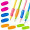 Favson Stift Griffe, 8 Stück Bleistift Griffe, Linkshänder Rechtshänder Bleistift Griffe Bunte Für Kinder Erwachs, Bleistift Griffe Schreibhilfe für Stift Kinder,