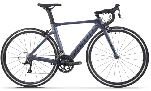 KOOTU Rennrad Carbon, V3 700C Laufräder Rennräder Carbon Rahmen,Gabel und Sattelstütze mit Shimano SORA R3000 18 Gänge Fahrrad Carbon Ultraleichtes Bike für Unisex