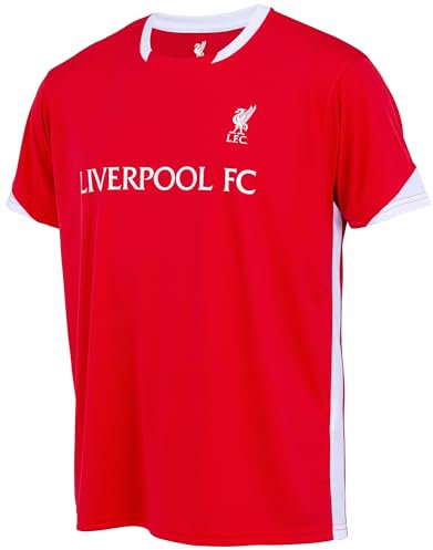 Liverpool F.C. Men's Red Short Sleeve Football Jersey, Size M