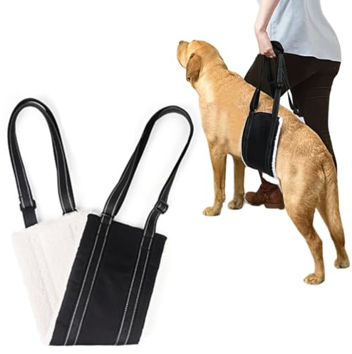 MHwan Imbracatura per Cani, Imbracatura Cane Zampe Posteriori Regolabile per Supportare Disabili e Anziani per Fornire Supporto di Sicurezza per Cani di Piccola, Media e Grande Taglia (M)