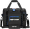 HEYTRIP Bolsa térmica suave para 60 latas, enfriador aislado de lados suaves, tapa dura y base, portátil, para playa, con correa para el hombro, enfriador de camping a prueba de fugas (negro)