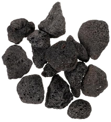 OFFSCH Volcanic Stone Landscaping Natural Perlite for Plants Large Fake Rocks for Terrariums Aquariums