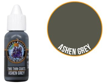 Ashen Grey TWO THIN COATS Wave Two Paint shadow