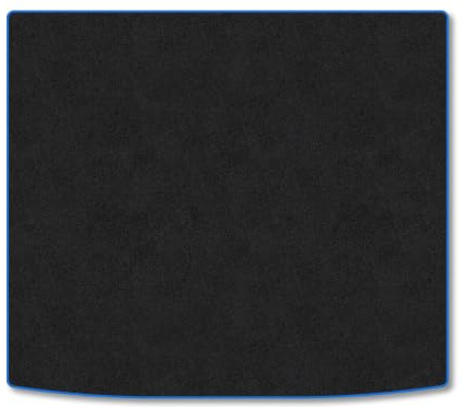 Ford Focus (2018-2025) [Estate] Carpet Boot Mat | Blue Edge Trim Tailored Fit Boot Liner Full Coverage Protection Accessories Easy Clean Anti Slip Made in the UK