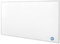 Hocosyme Infrarotheizung mit Thermostat 800 Watt, Infrarotheizung Wandmontage - 1-3 Min auf Betriebstemperatur bis 120 Grad - TÜV - Touch-Thermostat
