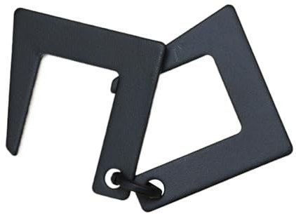 Générique Outdoor S-Haken für den Außenbereich, 14 x 5,9 x 2,36 x 0,5 cm, robust, robust, für Baumzweige, Töpfe, Utensilien und Taschen