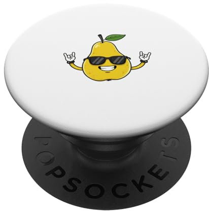 Pear Funny Human Cool Shades Arme Beine Sommer Sonne PopSockets Klebender PopGrip