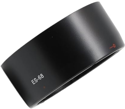 YLHKLFJJ Pare-Soleil à baïonnette for ES-68 for Objectif for Canon EF 50 mm f/1,8 STM