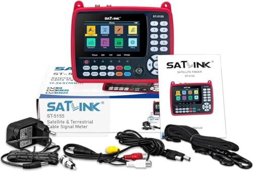 Satlink ST-5155 H.265 (10 Bit) DVB-S/S2/T/T2/C Combo Messgerät