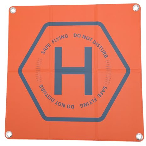 RASTKY Tapis D'atterrissage Pliable pour Drone, Coupe-Vent 20 Pouces pour Mini 2 Mini RC Quadcopter Plage Prairie