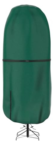 Generico Custodia per Albero di Natale - 3-9 Ft Copertura Verticale per Alberi Artificiali | Borsa per Albero di Natale Coperture Verticali Regolabili Regolabile, A Prova di Strappo, Antipolvere