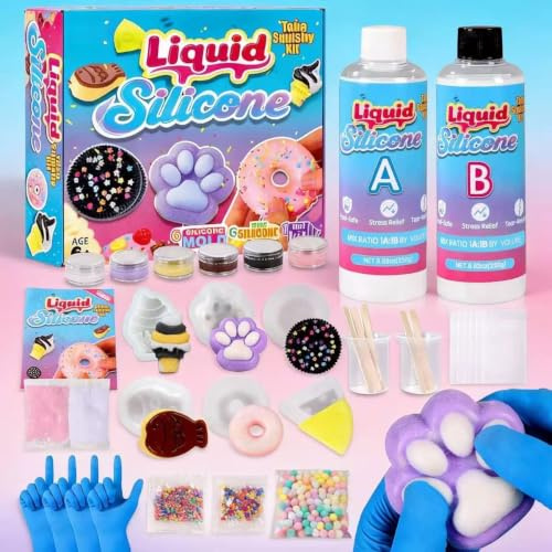 KMFDNP Squishy Selber Machen Set Squishies Selber für Kinder & Erwachsene