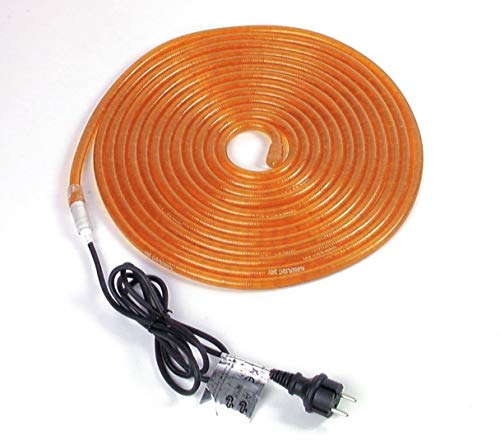 STEINIGKE EUROLITE RUBBERLIGHT RL1-230V orange 9m | Flexibler Schlauch zur Dekorationsbeleuchtung