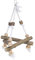 Trixie 5883 Natural Living Schaukel am Tau, 27 × 27 × 27 cm
