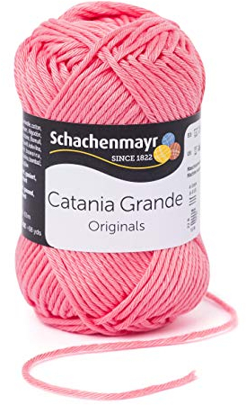 Schachenmayr Catania Grande 9807331-03213 dahlie Handstrickgarn, Häkelgarn, Baumwolle
