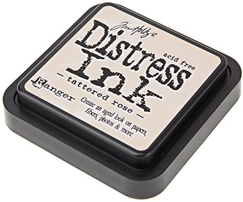 Ranger 277416 Tim Holtz Distress Ink Pad, Tattered Rose, 7.5 x 7.5 x 12 cm, Kunststoff
