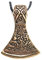 Drachensilber Keltische Axt Schmuck Kette Mammenaxt Bronze Anhänger inkl. Band Wikinger Kelten Schmuck