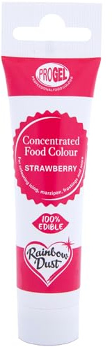 Rainbow Dust ProGel Professional Food Colouring, Strawberry 25g